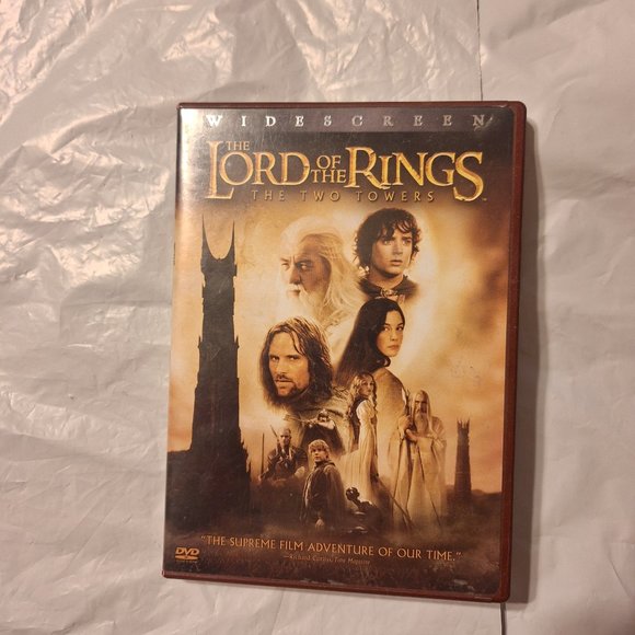 lord of the rings two towers dvd - Picture 1 of 4
